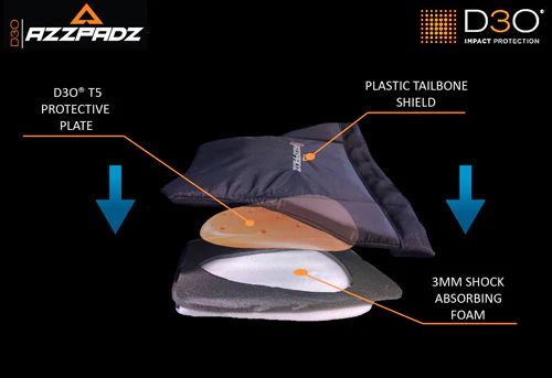 Demon AZZPADZ D3O Tailbone Protector - Image 4