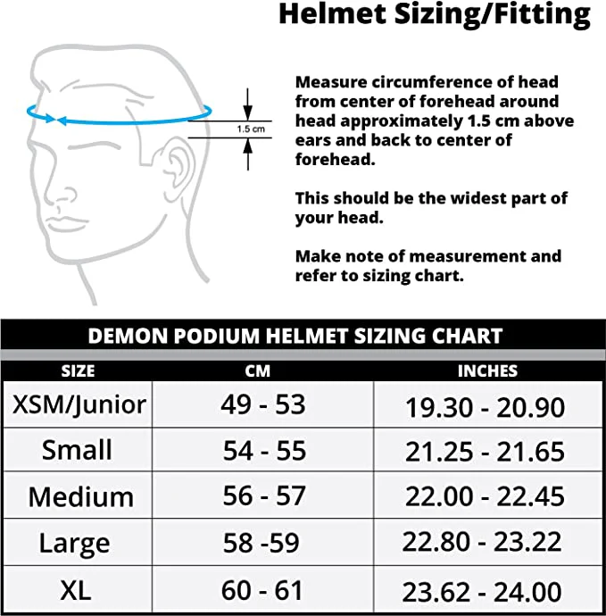 Demon Podium Full Face Bicycle Helmet- Tan/Black - Image 5