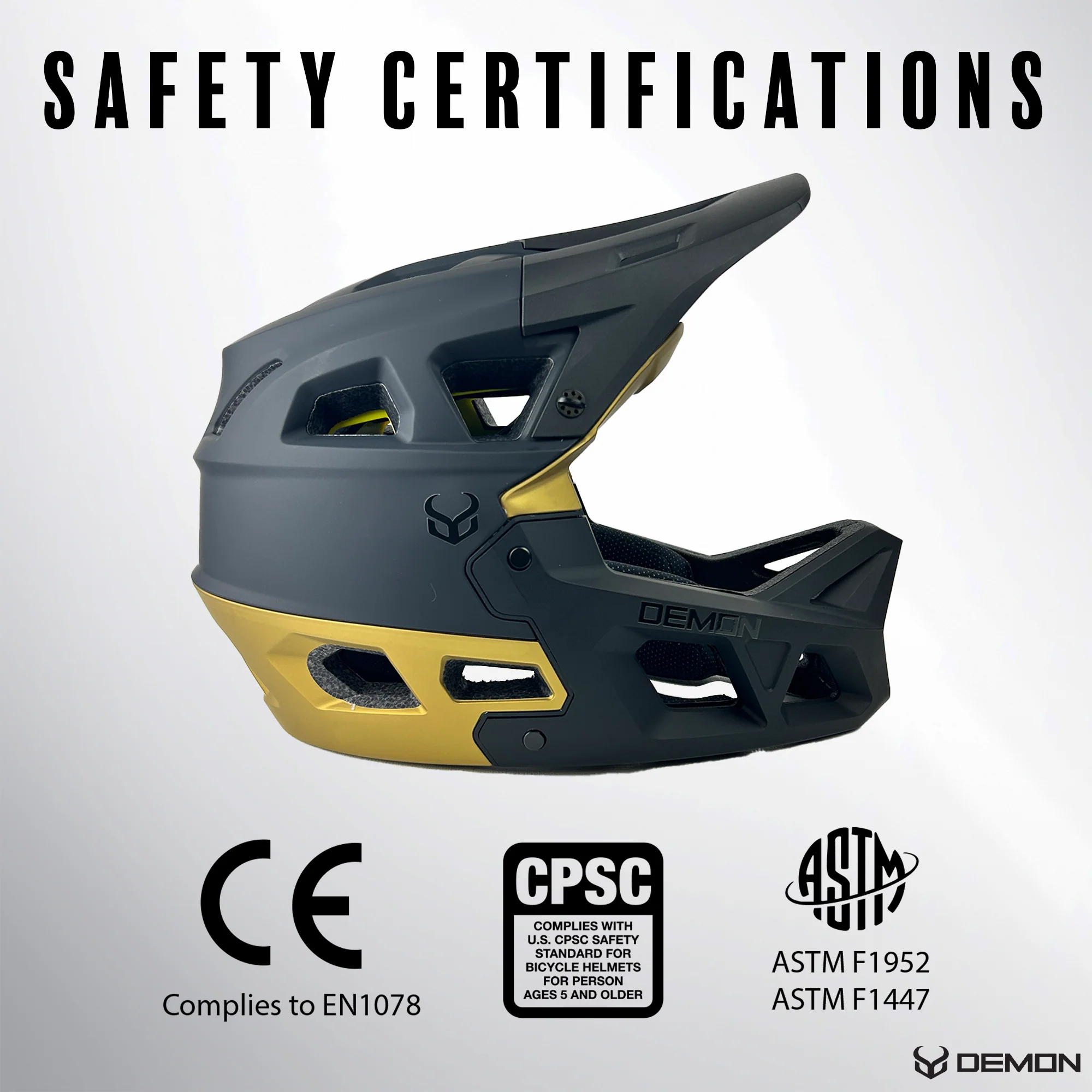 Demon Podium X MIPS® Helmet 710g. Four Certifications| MTB - Image 7