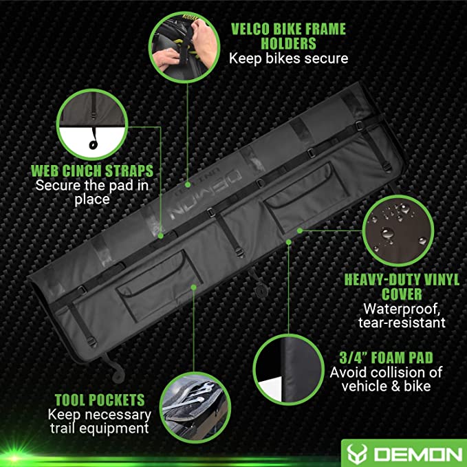 Demon Mountain Bike Tailgate Pad - Image 3