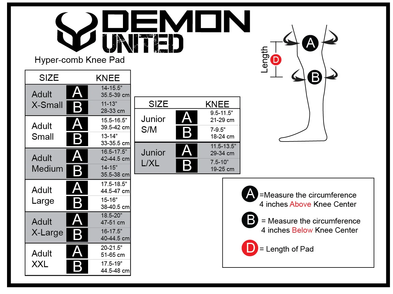Demon Hyper-Comb Knee Pad - Image 5