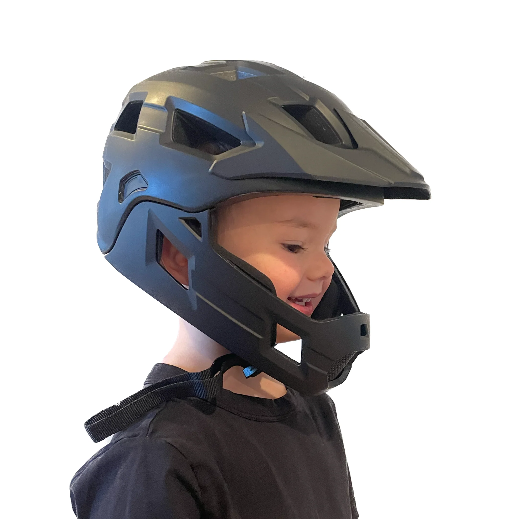 Demon United Youth FR Link Bicycle Helmet Fullface with Removable Chin Guard - Image 4
