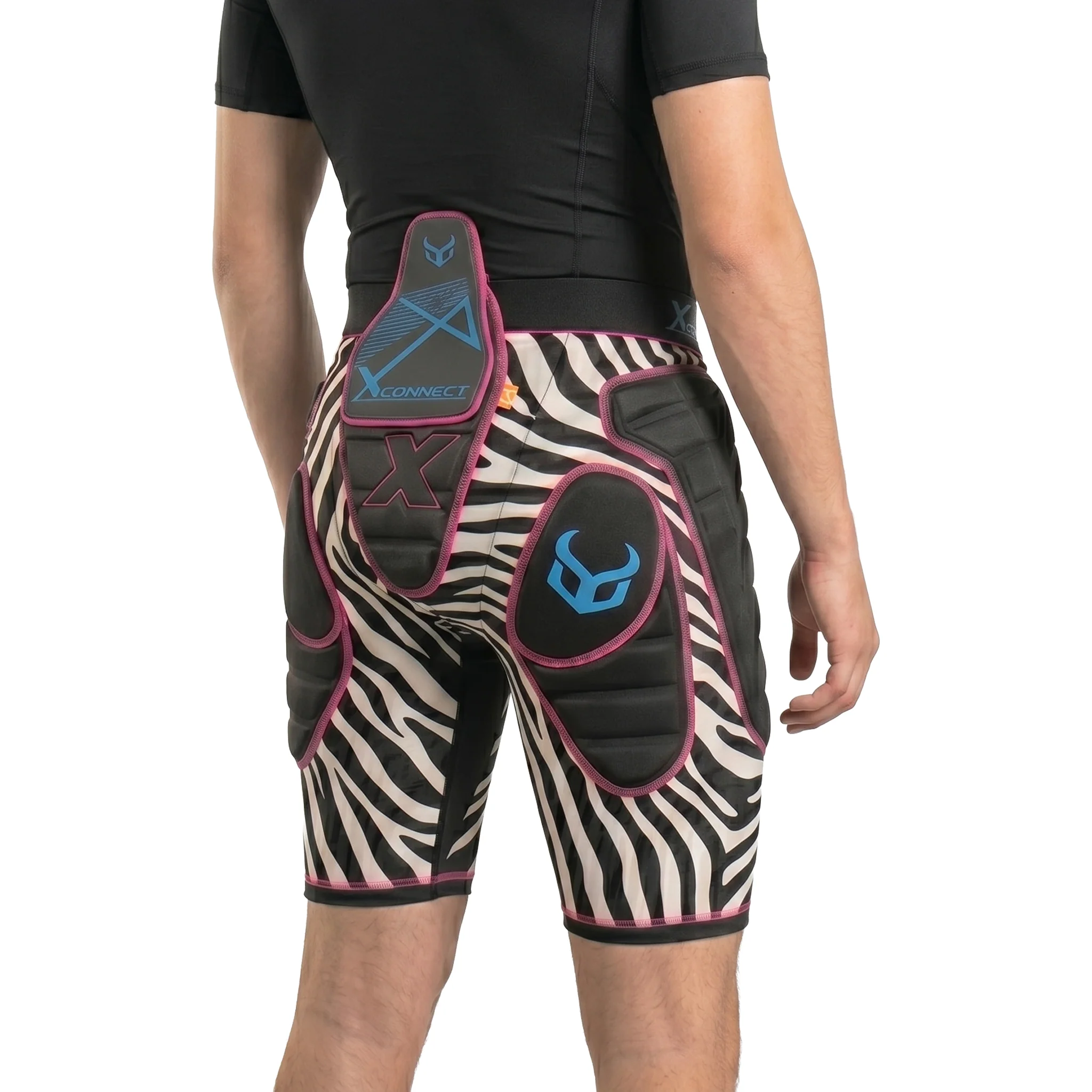 Demon United X V7 D3O® A.I. Savage Ltd. Impact Padded Shorts| Snowboard - Image 2