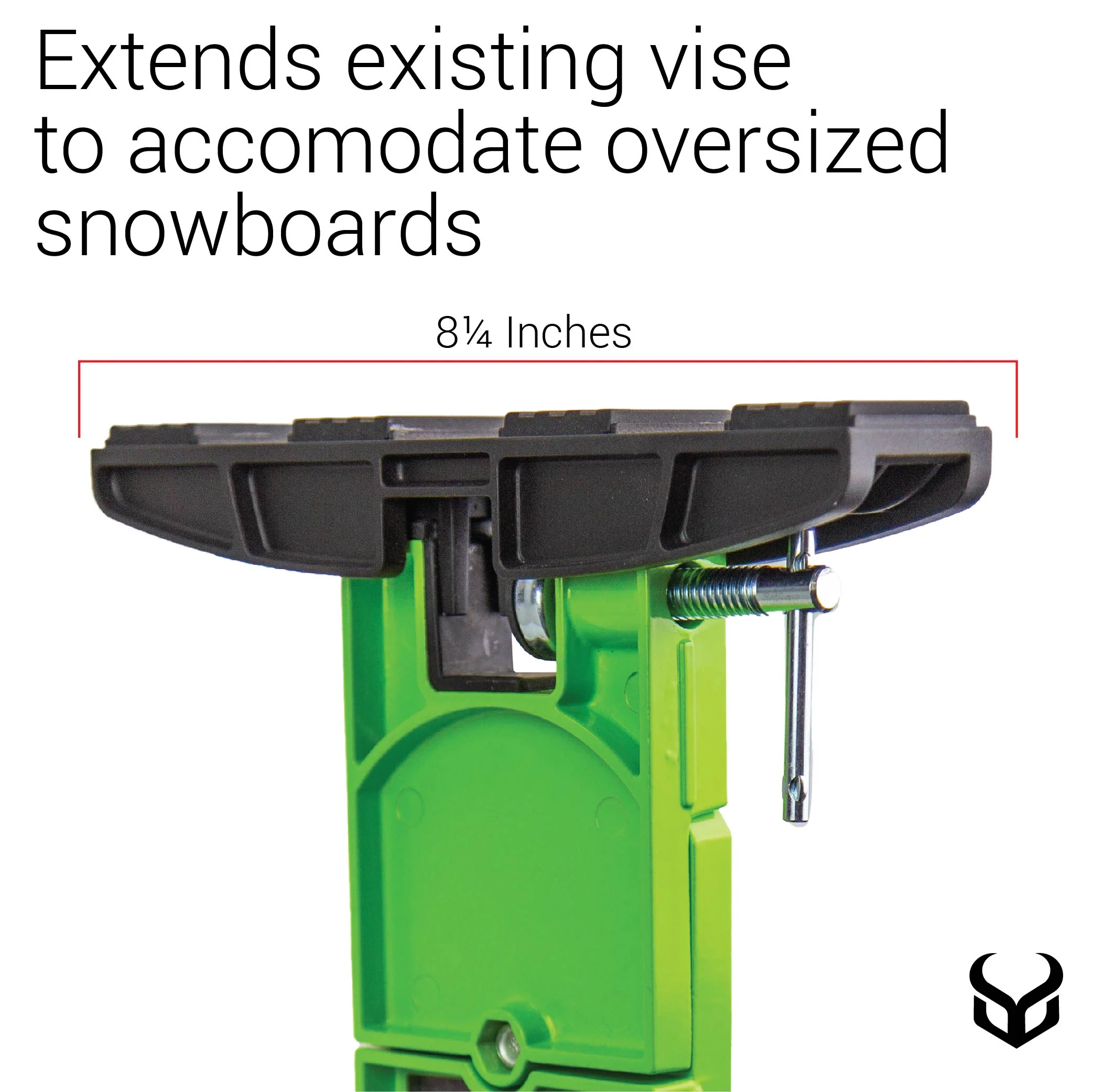 Demon X Universal Ski and Snowboard Vise Adapter(Pair) with File Brush (Vise not included)) - Image 3
