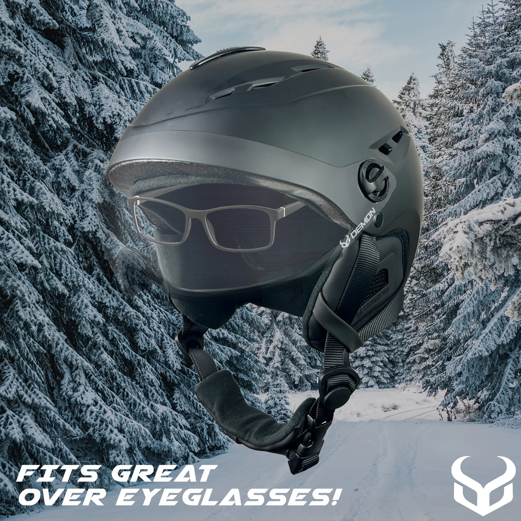 Demon Team Visor Snow Helmet - Image 5